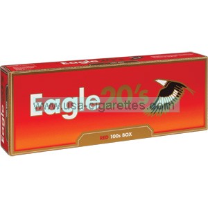 Eagle 20's Red 100's Cigarettes